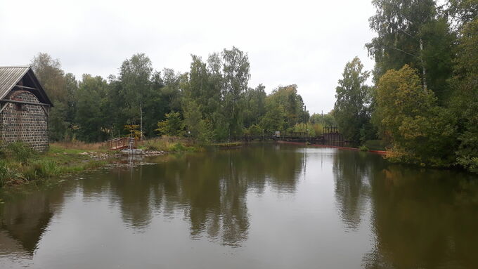 Fish pass at the Kiskonjoki River