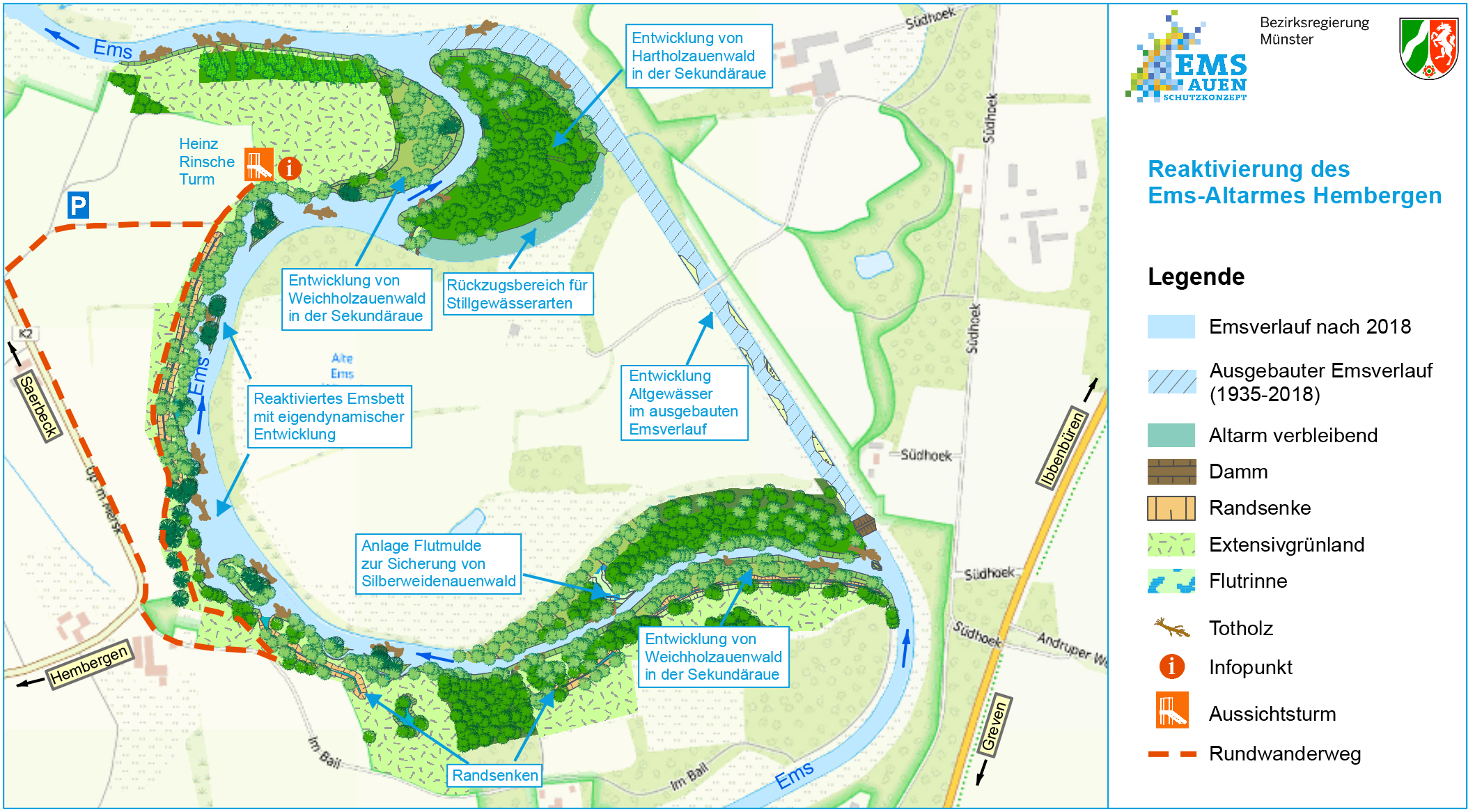 atlantic sandscapes renaturation of the river ems near hembergen