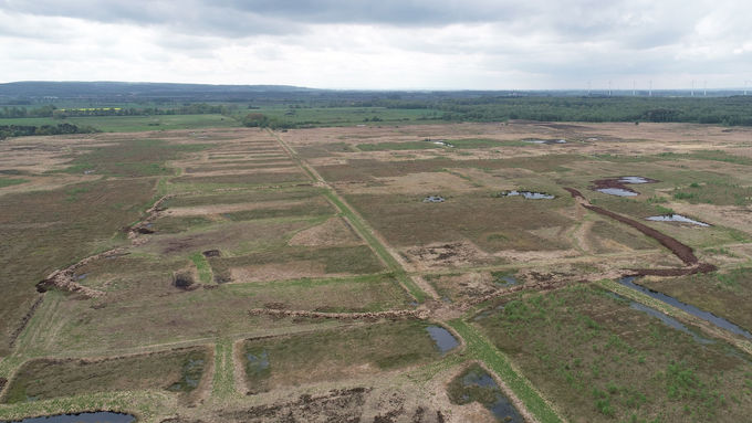 Blick über eine Landschaft